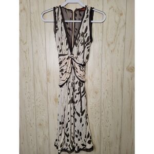 Missoni Deep V-cut Paint Splatter Dress